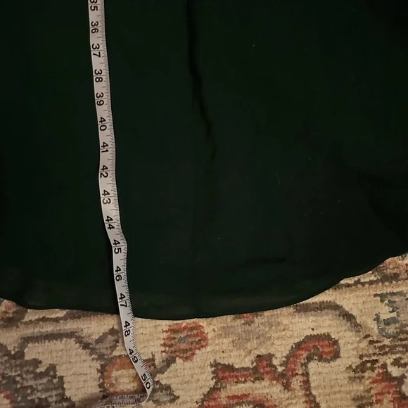 ASOS Green Midi Dress with Pink & Purple Floral Embroidery - Picture 15 of 15